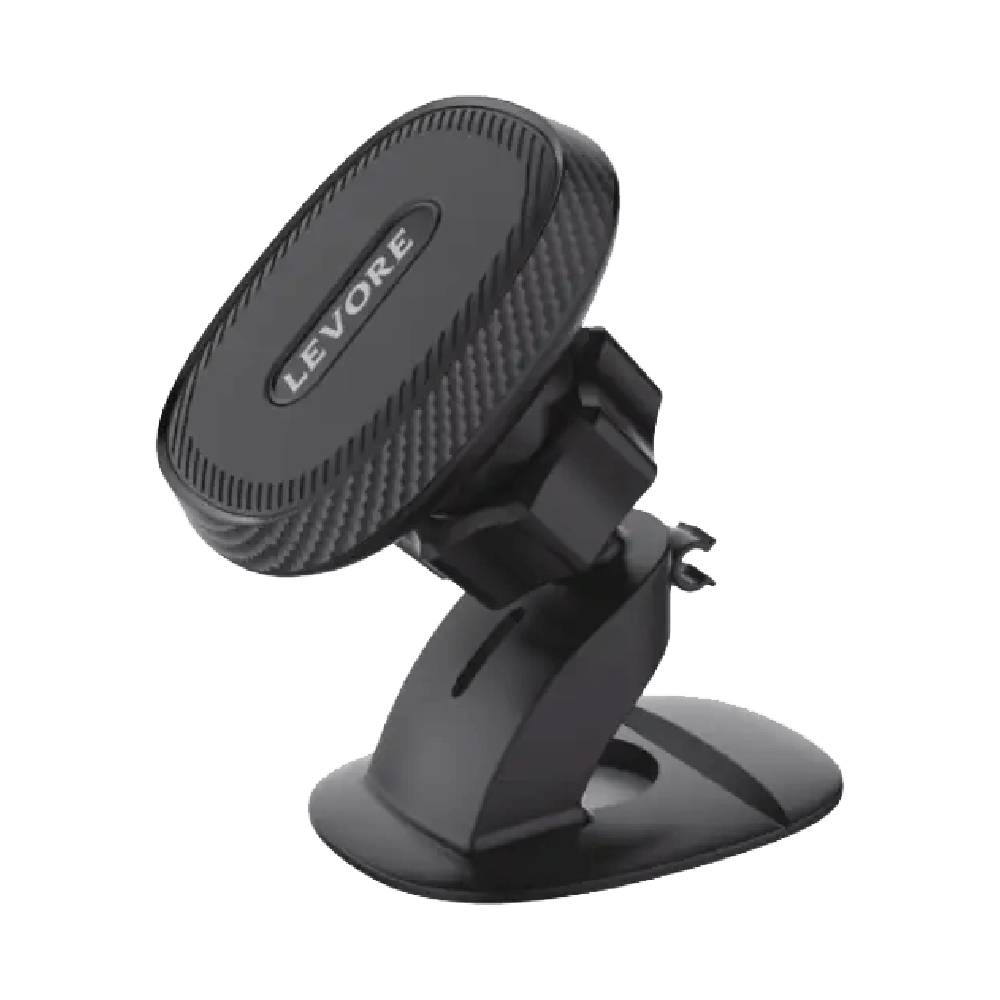 ليفوري - حامل جوال مغناطيسي للسيارة يركب في المكيف أو الطبلون - أسود