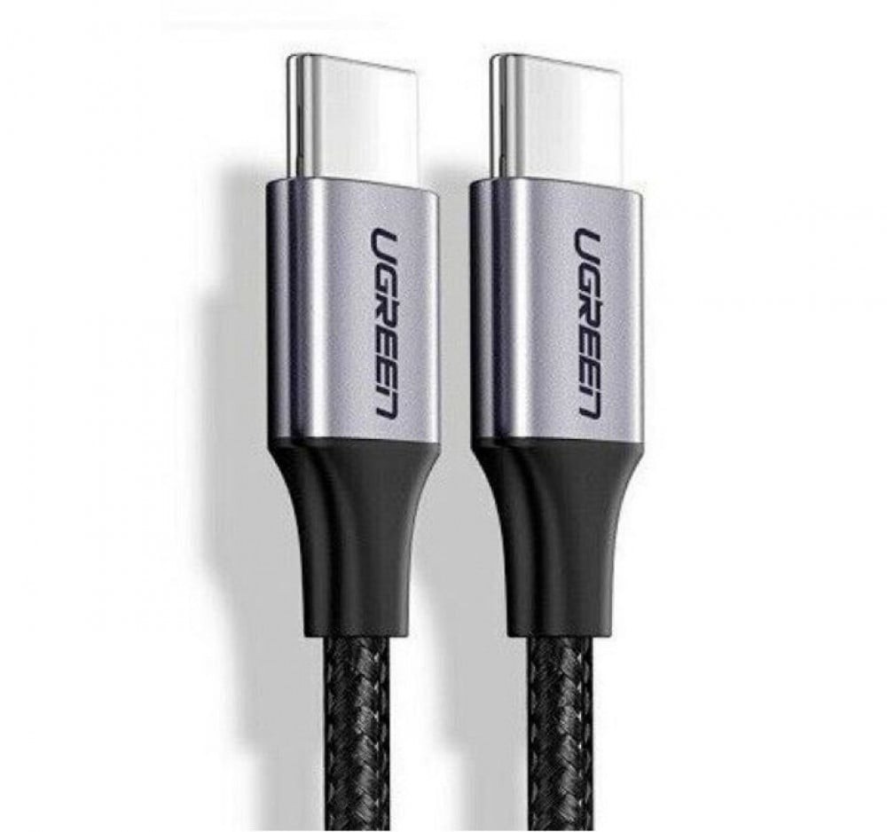 يوجرين - كابل تايب سي إلى تايب سي 2متر - أسود